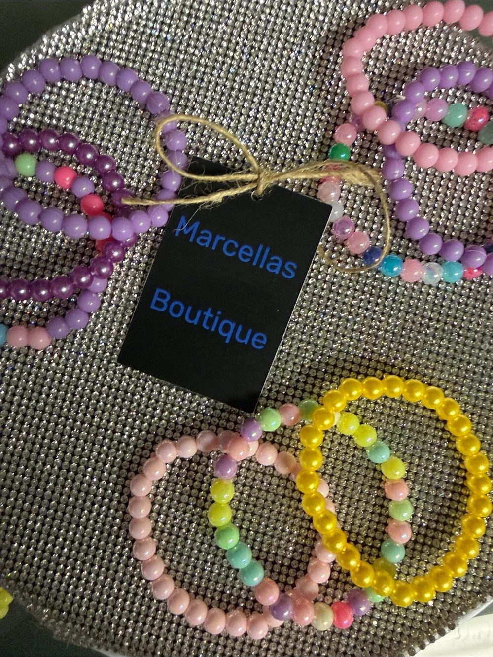 ❣️5/$25❣️ Kids Pastel Beaded Bracelet Set of 3 -